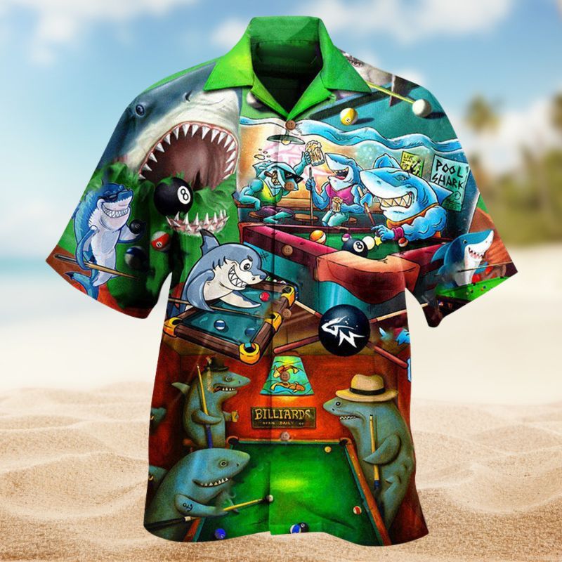 Shark Pool Edition – Hawaiian Shirt