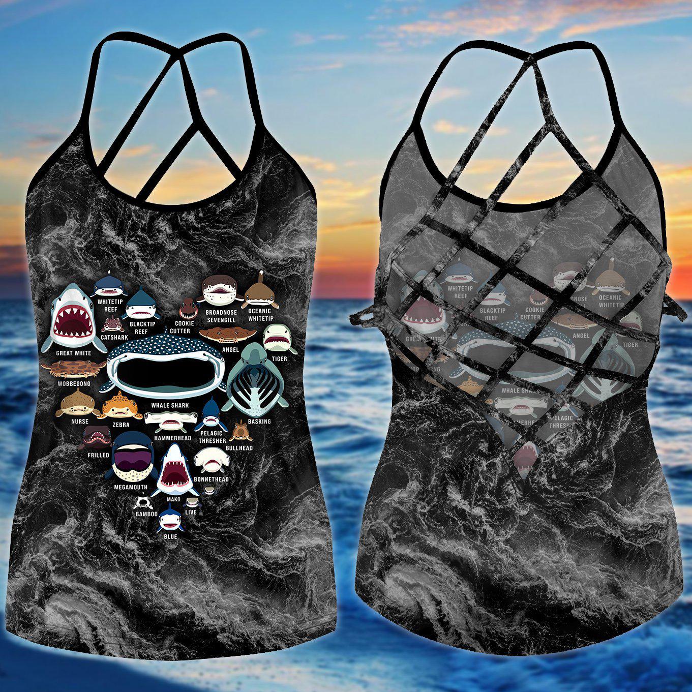 Shark Amazing Style Limited Edition 6 – Hollow Tank Top