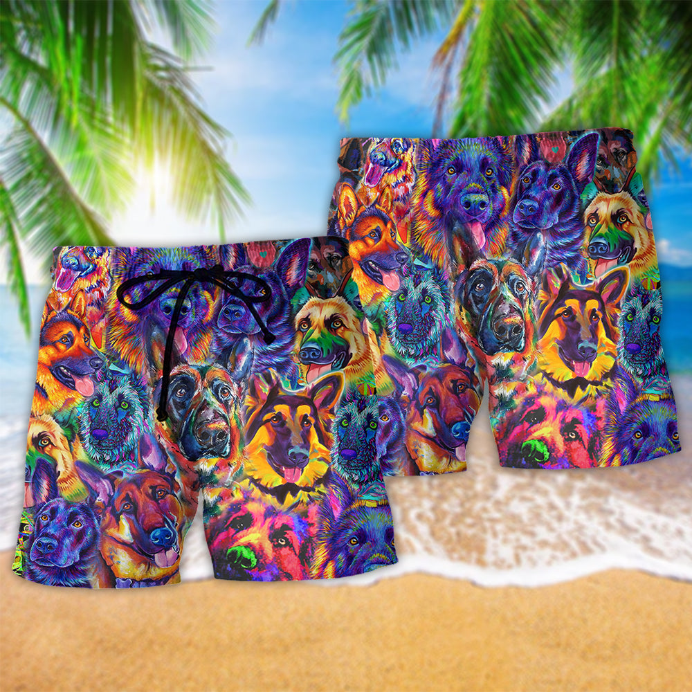 German Shepherd My Boy Dog - Beach Short