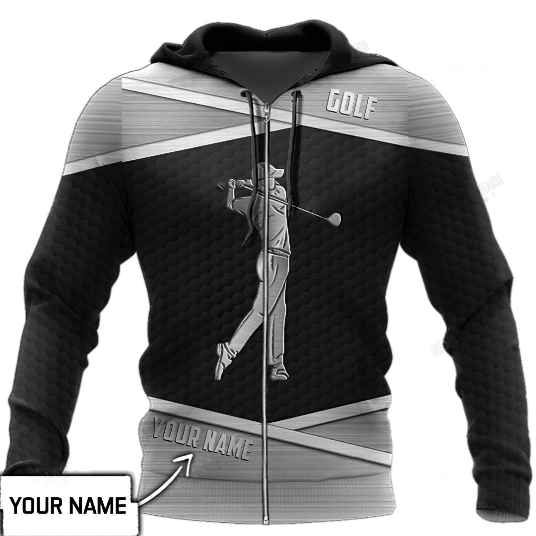 Golf Silver Personalized Style - 3D Hoodie