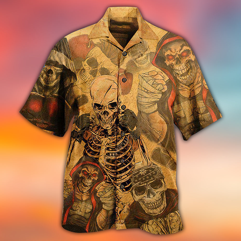 Amazing Boxing Skull - Hawaiian Shirt