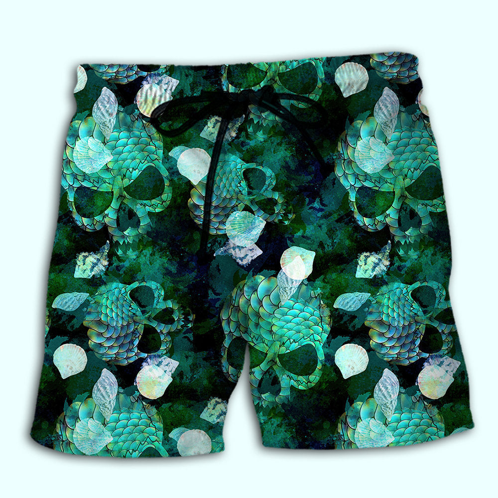 Skull fish - Hawaiian shirt - HAWS05LIN010422 - Owls Matrix LTD