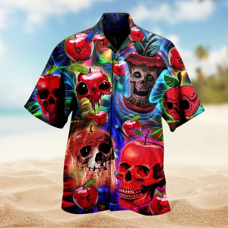 Skull Love Apple Limited Edition – Hawaiian Shirt