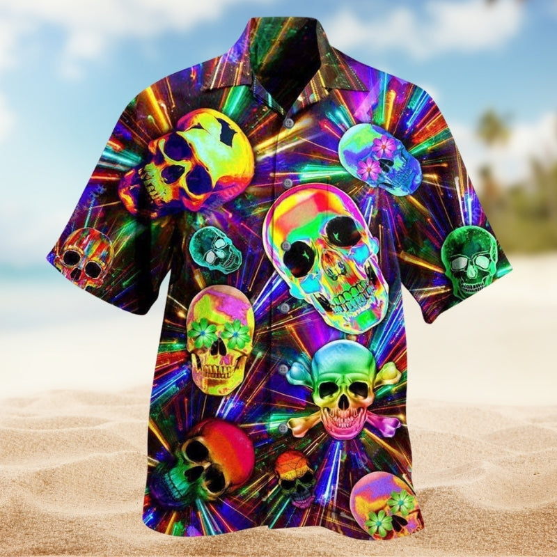 Skull Love Life Limited Edition 3 – Hawaiian Shirt