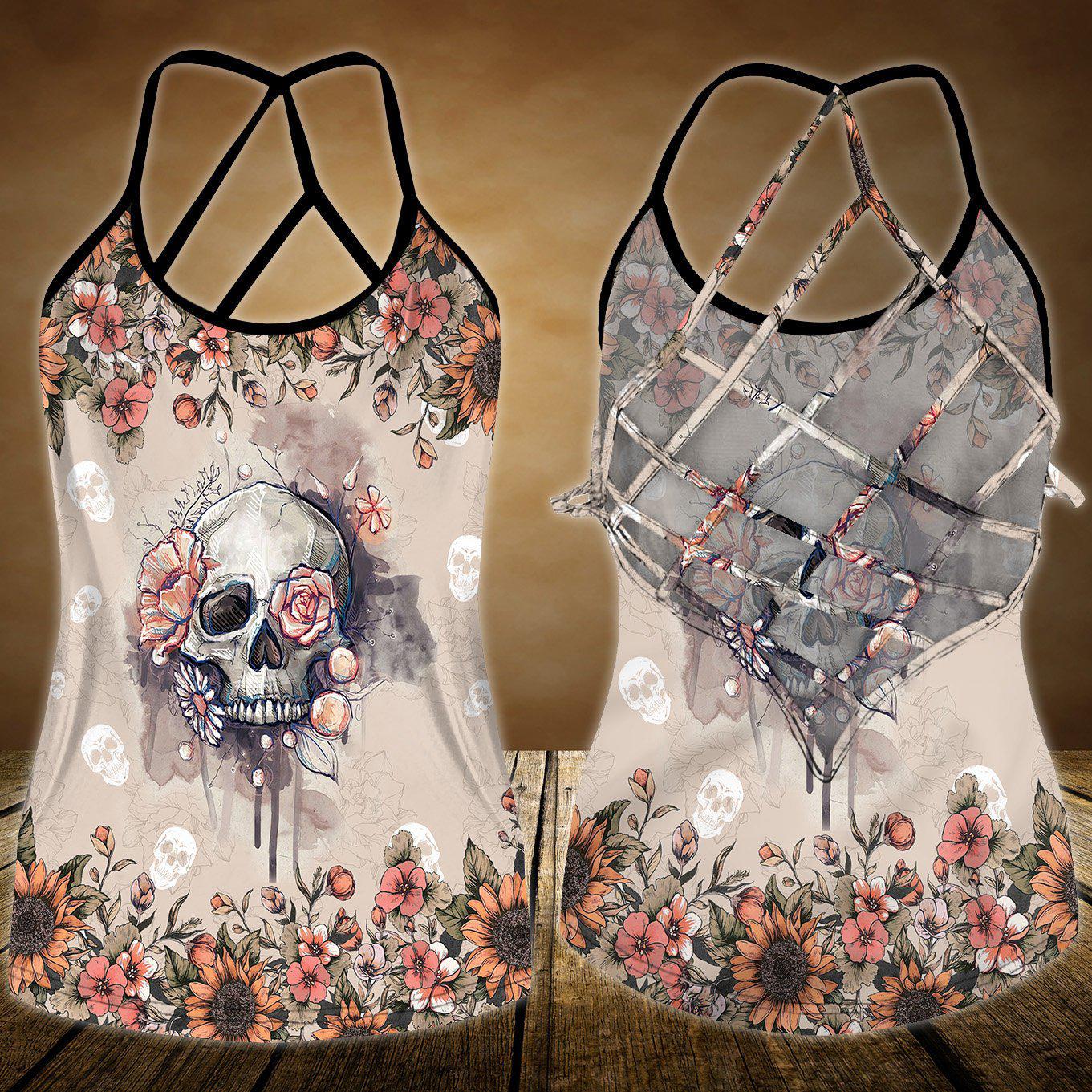 Skull Lady Style Limited Edition 7 – Hollow Tank Top