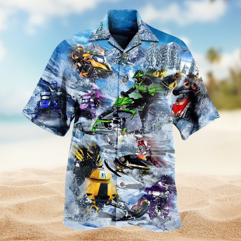 Sleigh And Snow Limited Edition – Hawaiian Shirt