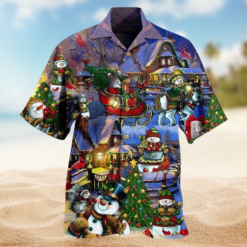 Snowman Make It Merry Edition – Hawaiian Shirt