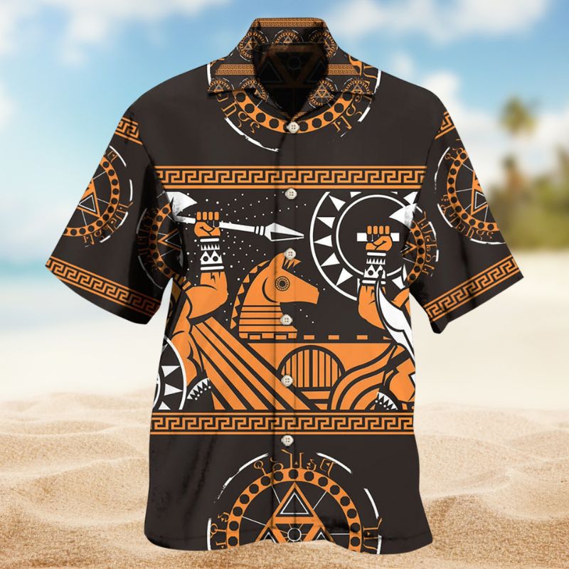 Spartan Warriors Classic Style – Hawaiian Shirt