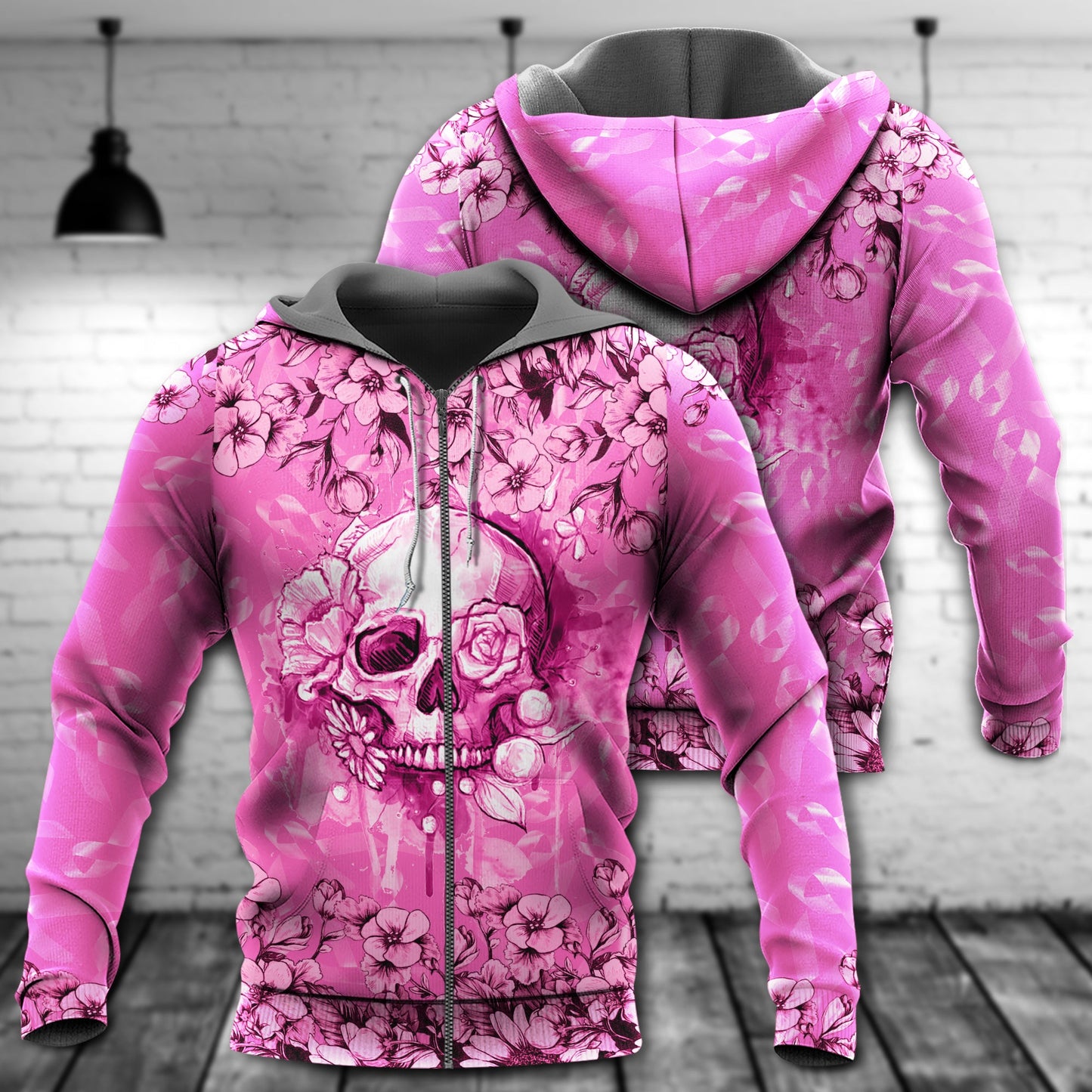 Yoga Love Pink Mandala Art - 3D Hoodie