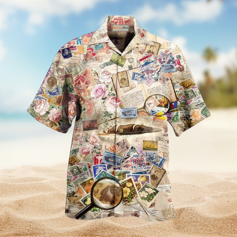 Stamps Collecting Stamps Is Favorite Hobby Limited Edition – Hawaiian Shirt