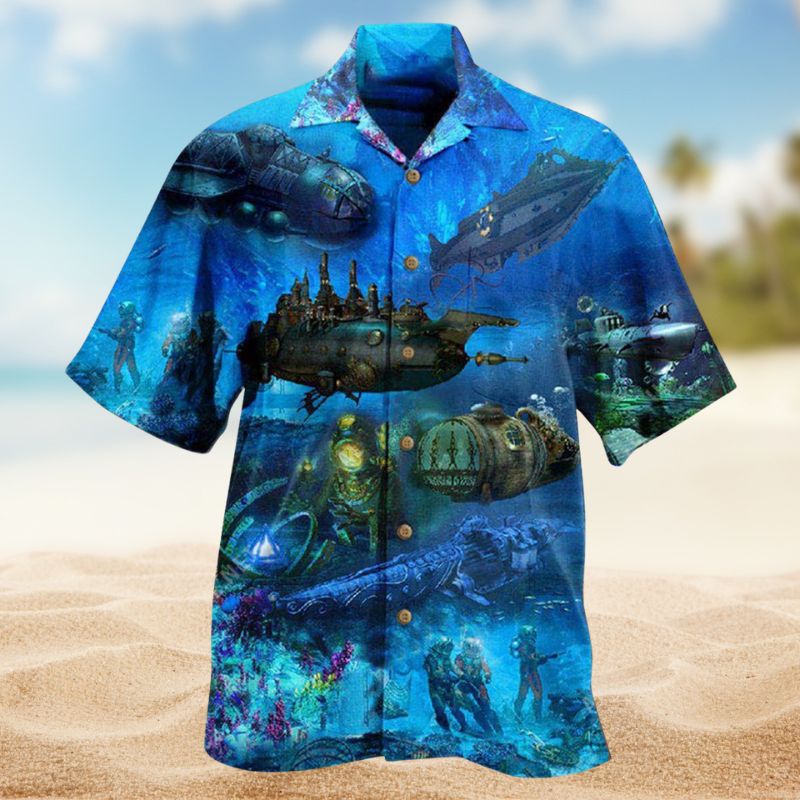 Submarine Under The Sea Edition – Hawaiian Shirt,