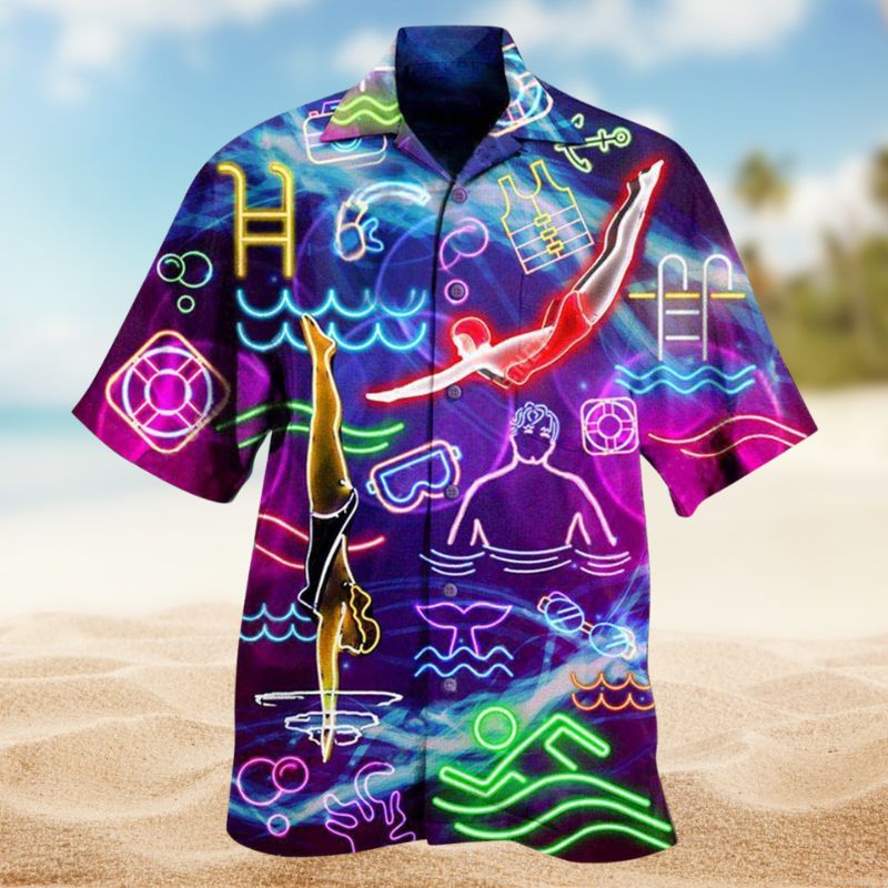 Swim With Your Heart Edition – Hawaiian Shirt