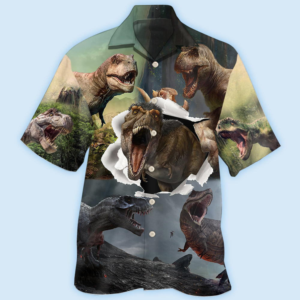 Dinosaur T-Rex Cool Style – Hawaiian Shirt