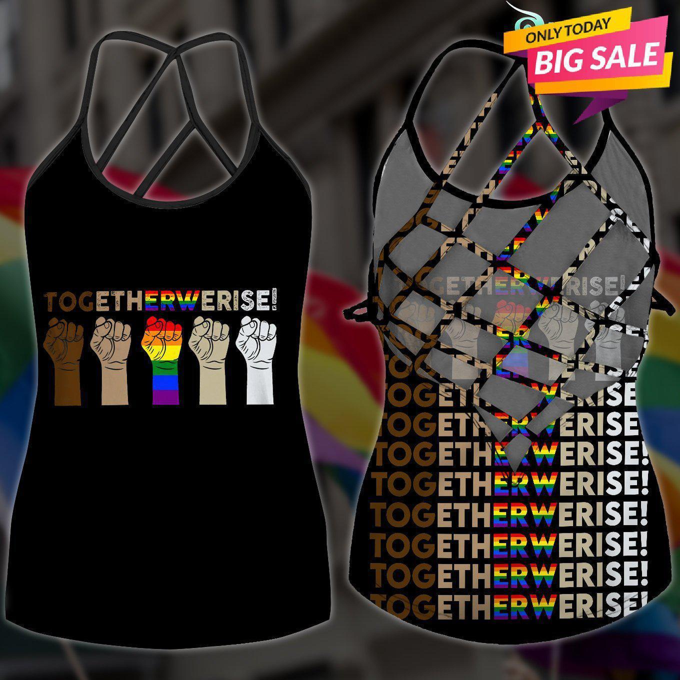 LGBT Love Limited Edition 9 Pride – Hollow Tank Top