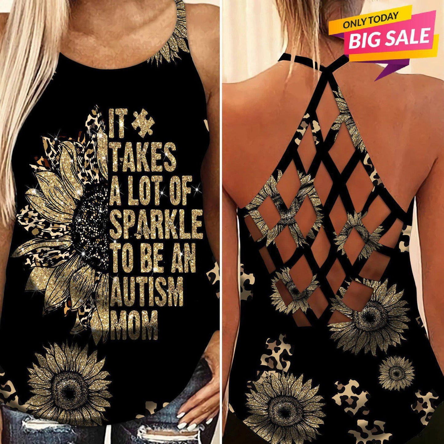 Autism Love Limited Edition 5 – Hollow Tank Top