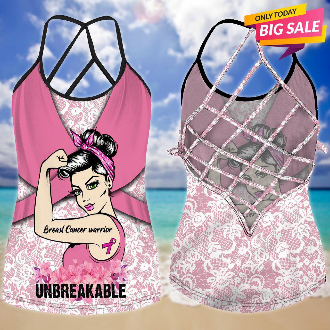 Cancer Stronger Limited Edition 13 – Hollow Tank Top