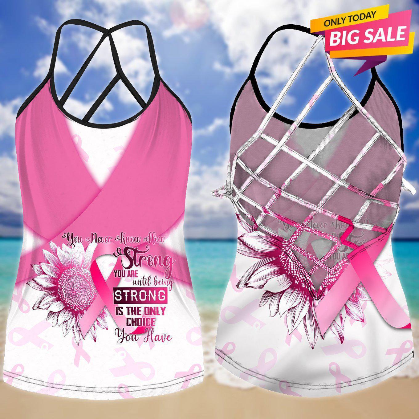 Cancer Stronger Limited Edition 8 – Hollow Tank Top