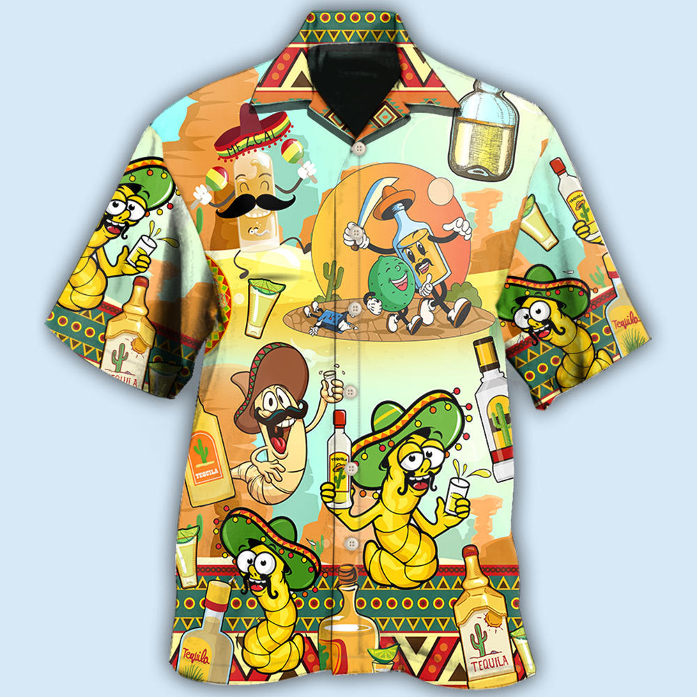 Wine Tequila Mexico Style – Hawaiian Shirt