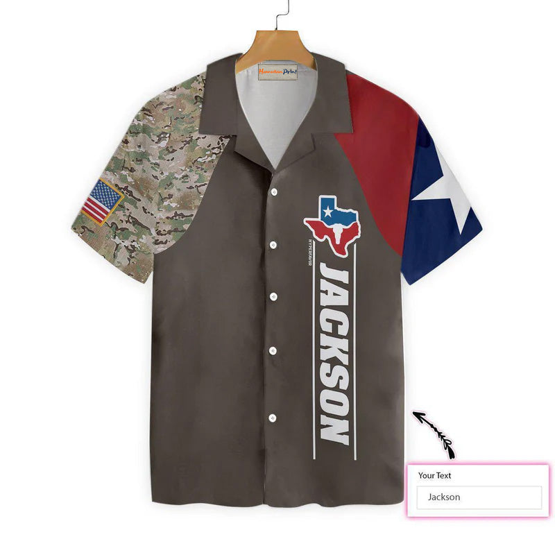 Texas Peace Proud Lifestyle Personalized - Hawaiian Shirt