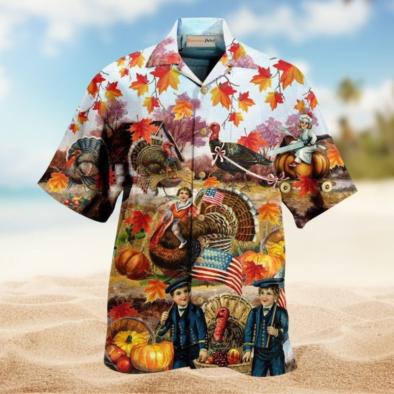 Thanksgiving Give Thanks Edition – Hawaiian Shirt