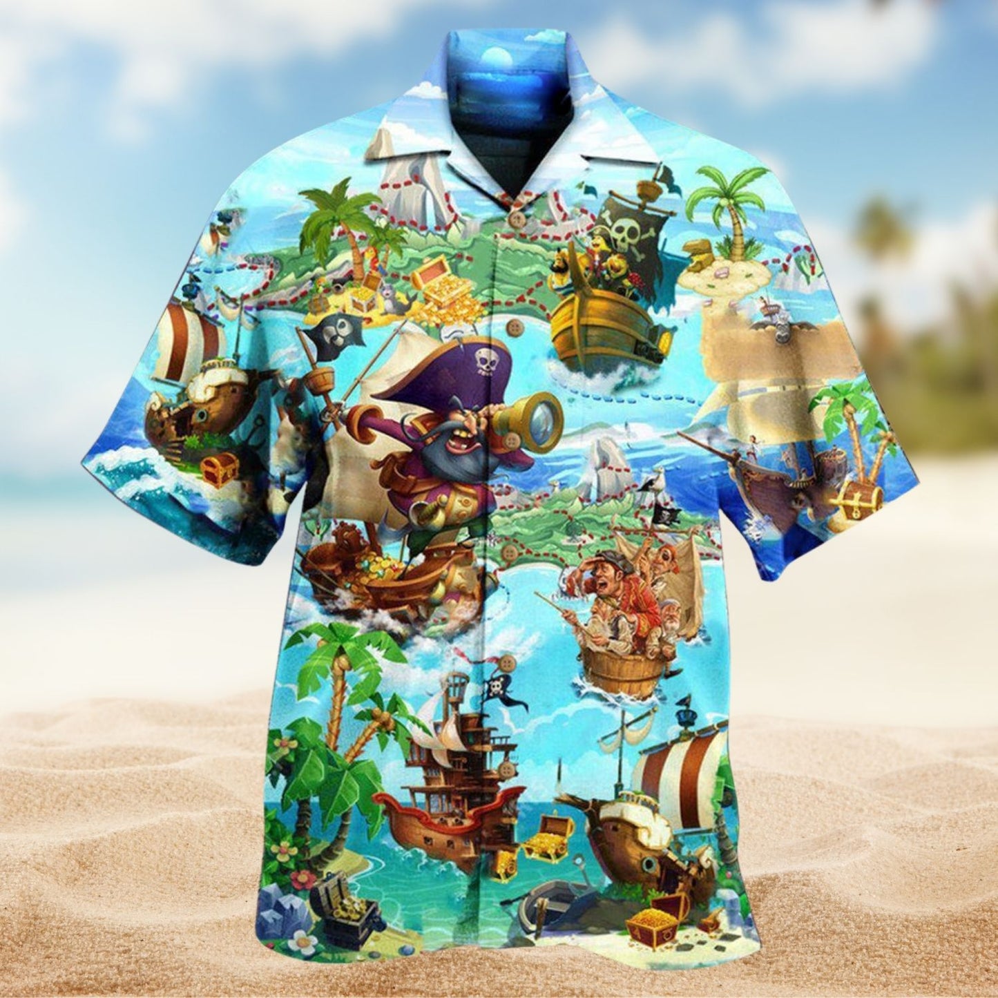 It Is Time For Treasure Hunting Edition – Hawaiian Shirt