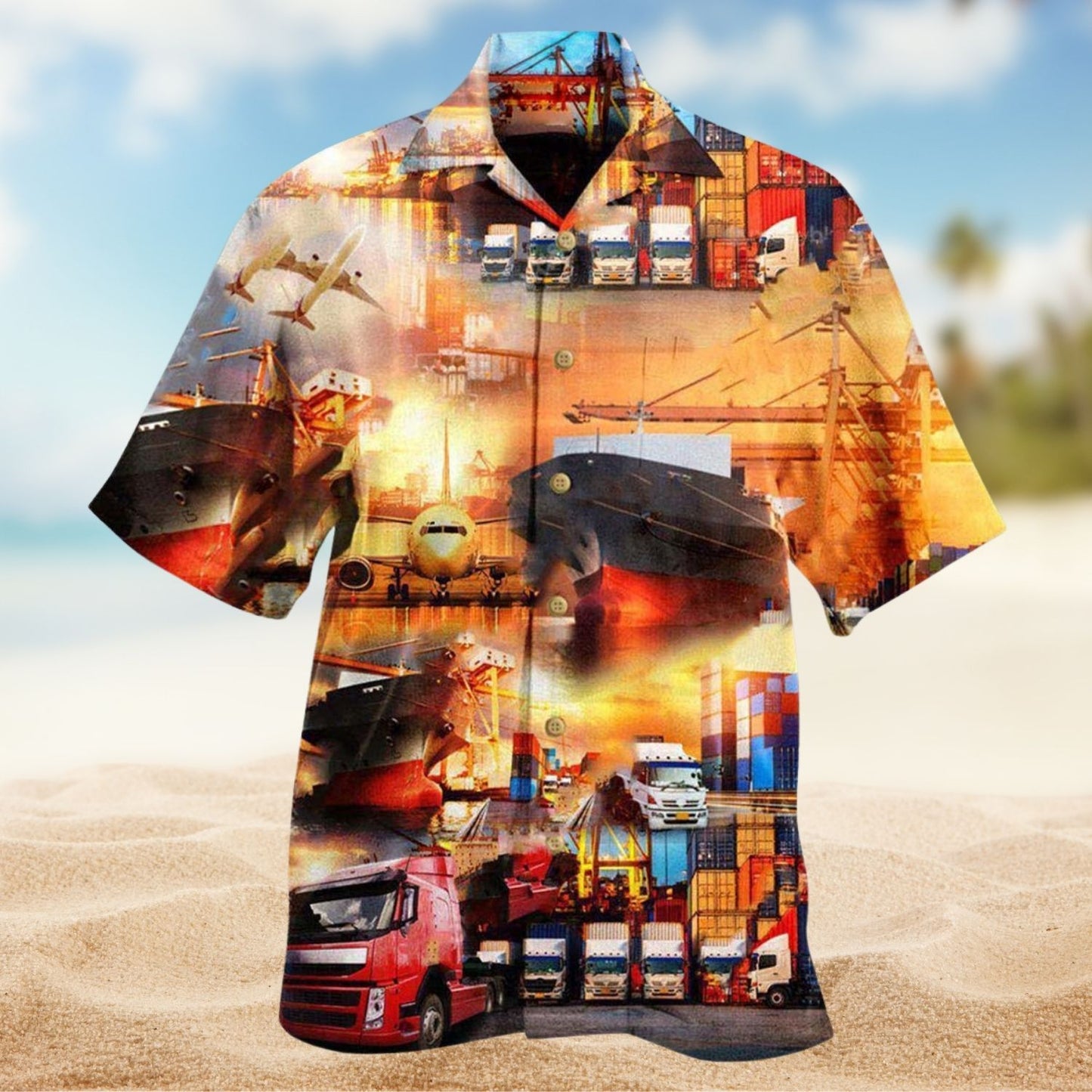 Into The World Of Logistics Edition – Hawaiian Shirt