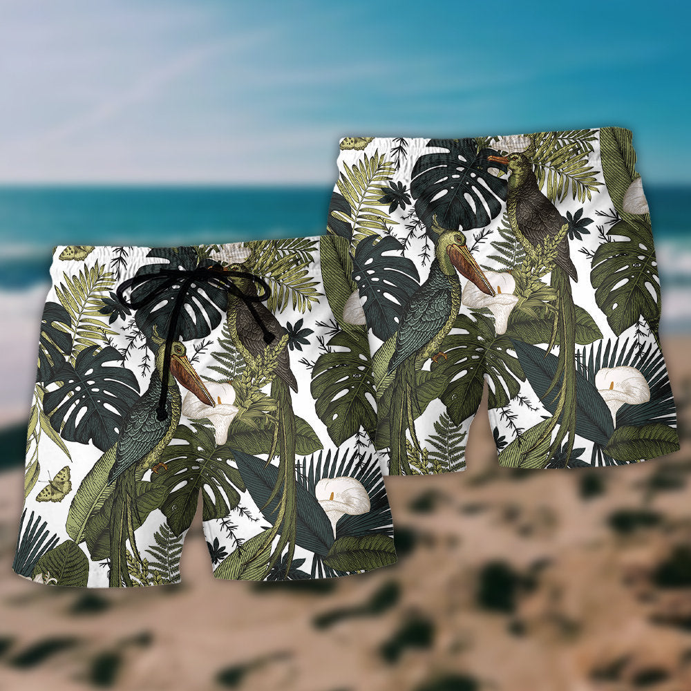 Tropical Bird Cool Summer – Beach Short