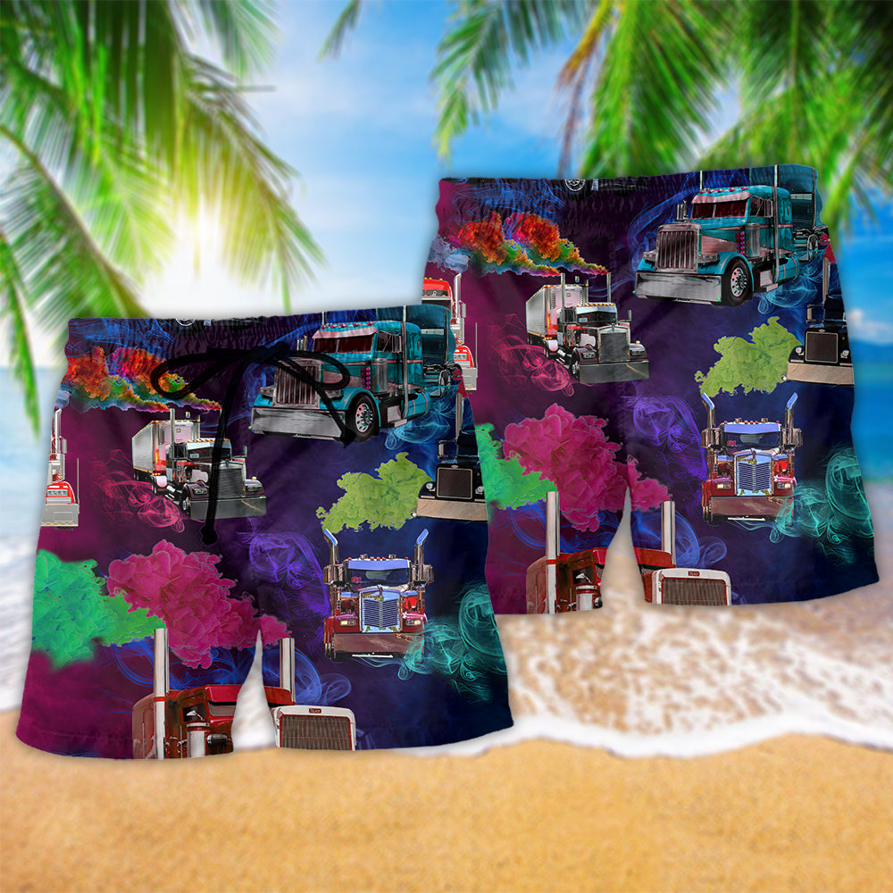 Truck Drivers Smoke Here – Beach Short