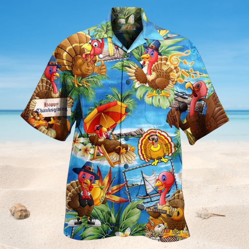 Turkey Happy Thanksgiving Edition – Hawaiian Shirt