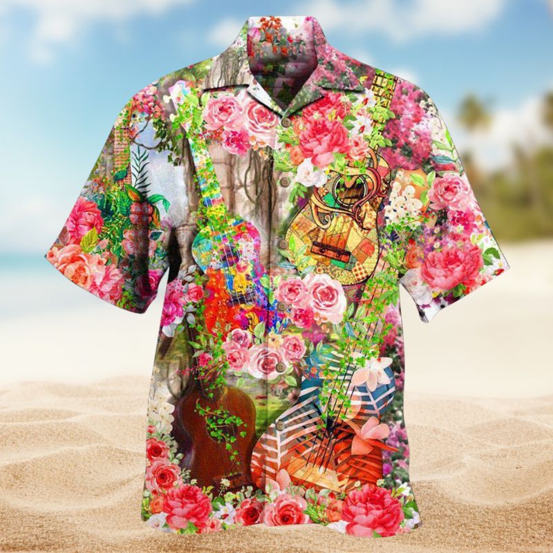 Ukulele Rose Garden Edition – Hawaiian Shirt