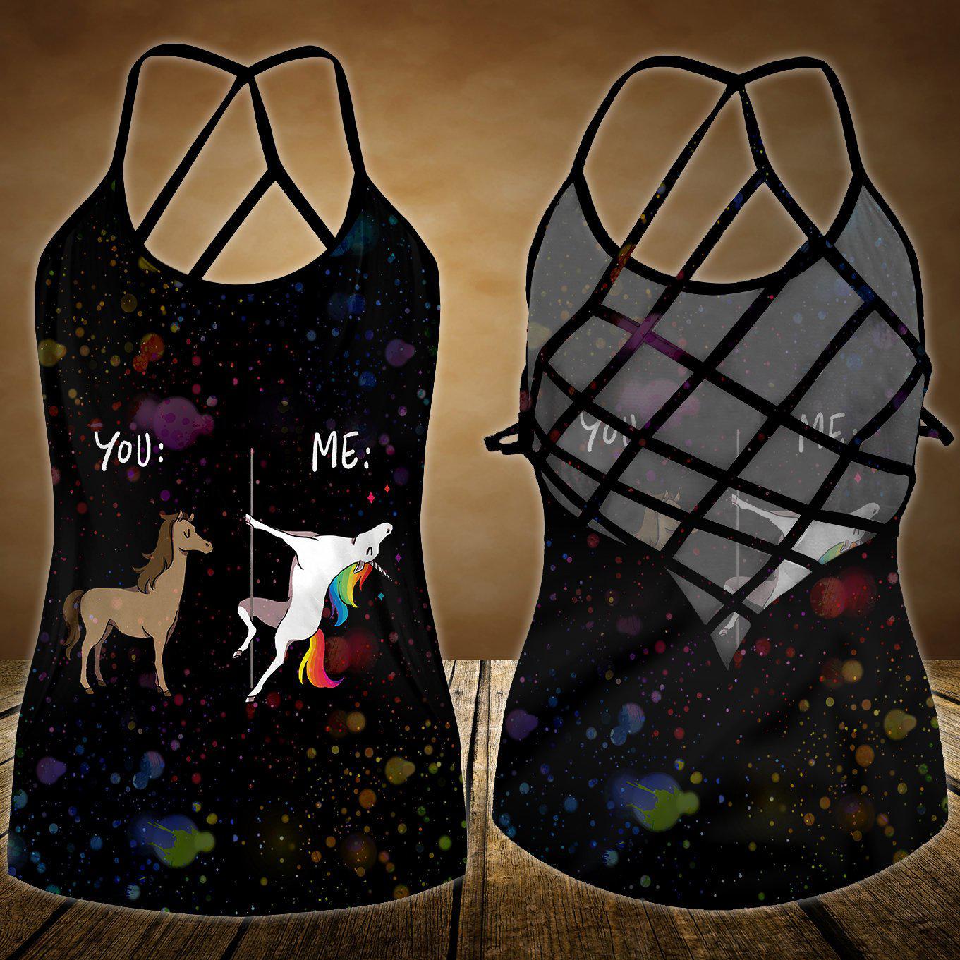 Unicorn Loves Color Loves Peaceful Limited Edition 6 – Hollow Tank Top