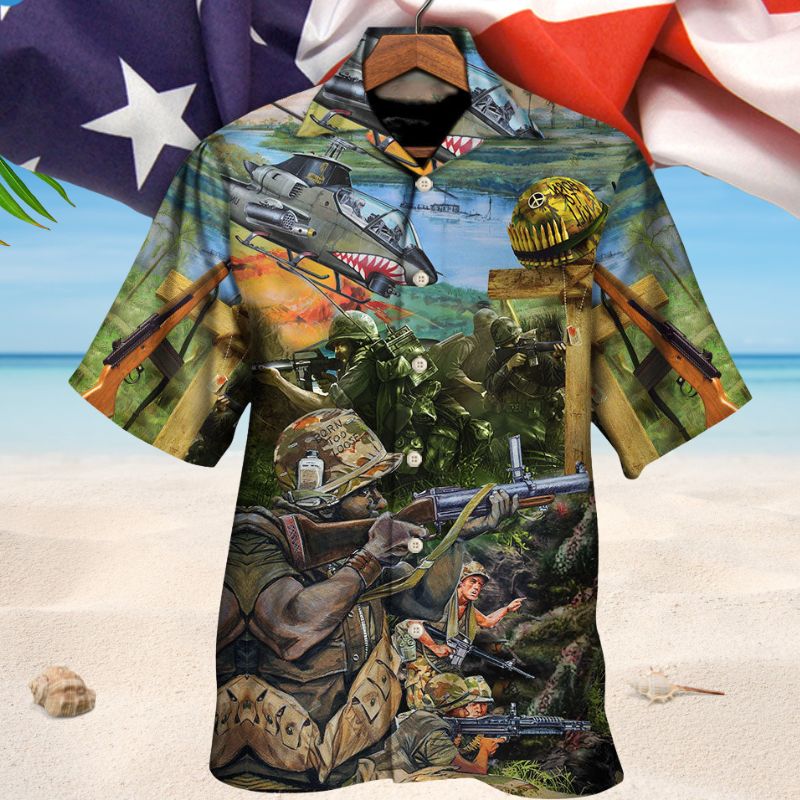 Veteran Respect Honor Gratitude Style – Hawaiian Shirt