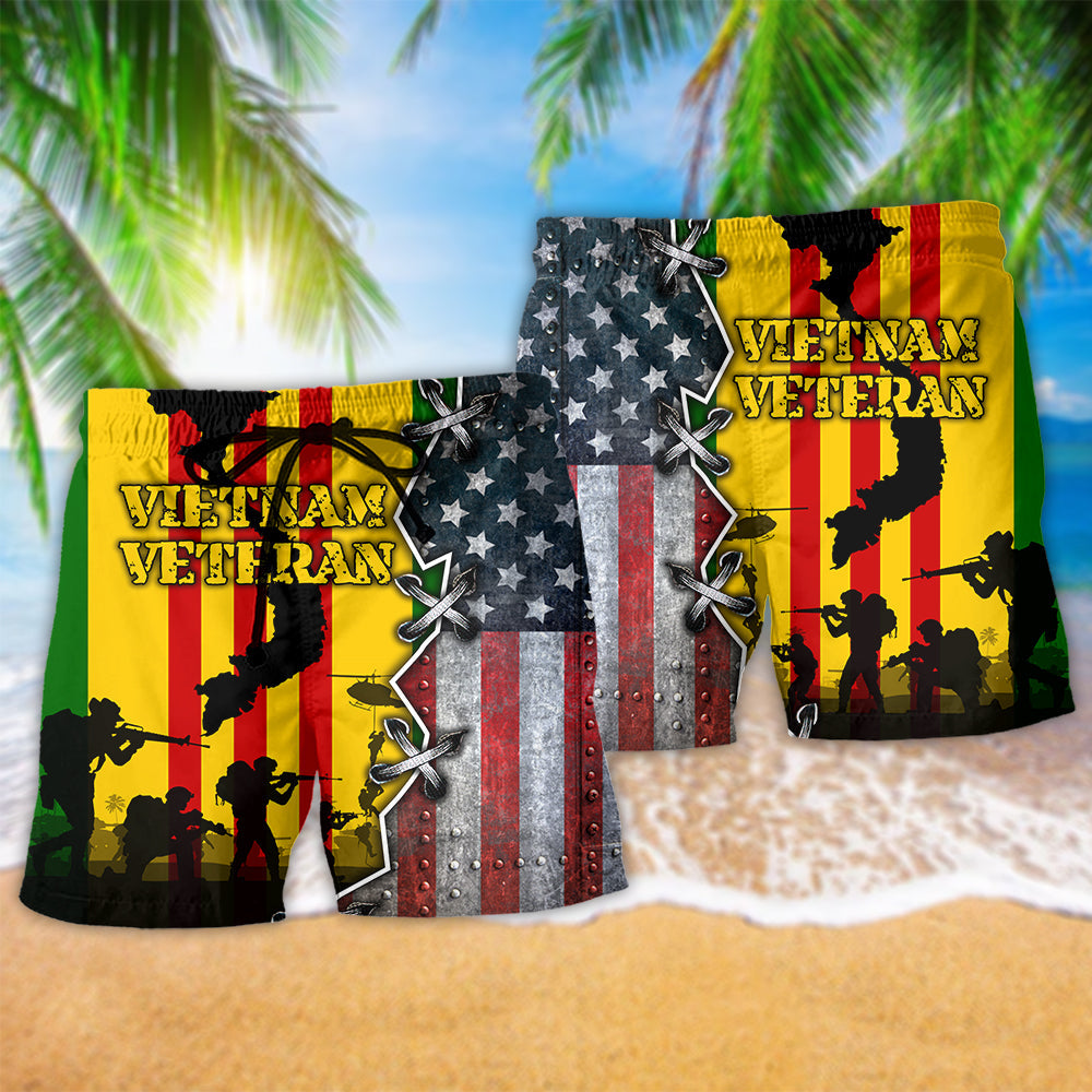 Vietnam Veteran Pride – Beach Short