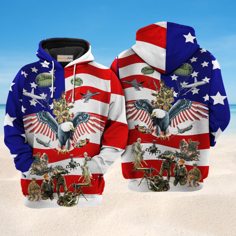 Veteran We Remember You - 3D Hoodie