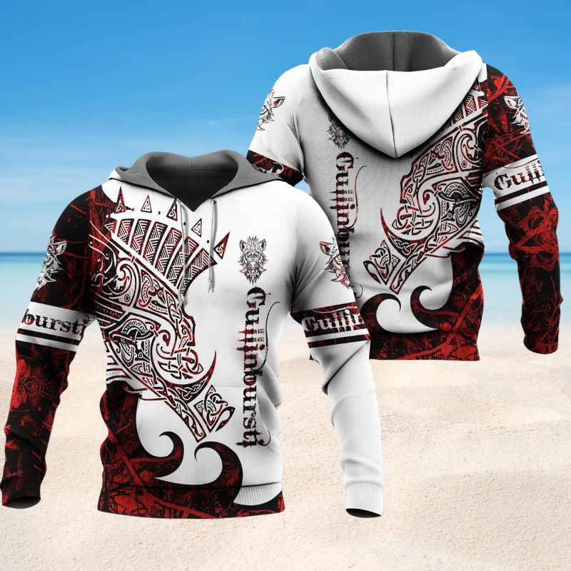 Viking Golden Boar Legend Art – 3D Hoodie