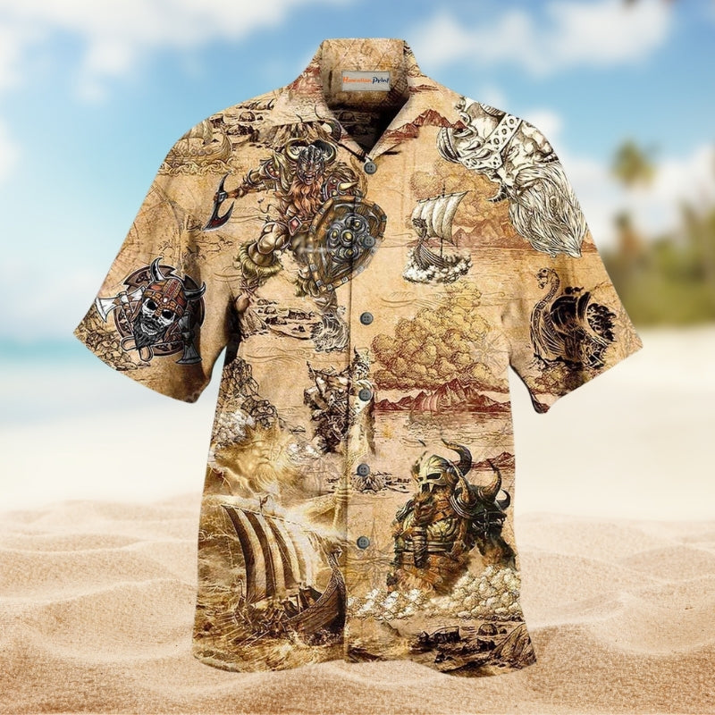 Viking Map War Limited Edition – Hawaiian Shirt