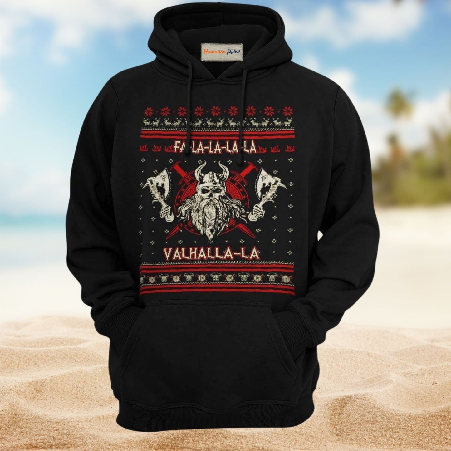 Viking Valhalla Hero Art – 3D Hoodie