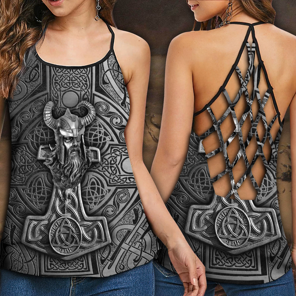 Viking Stronger Power – Hollow Tank Top