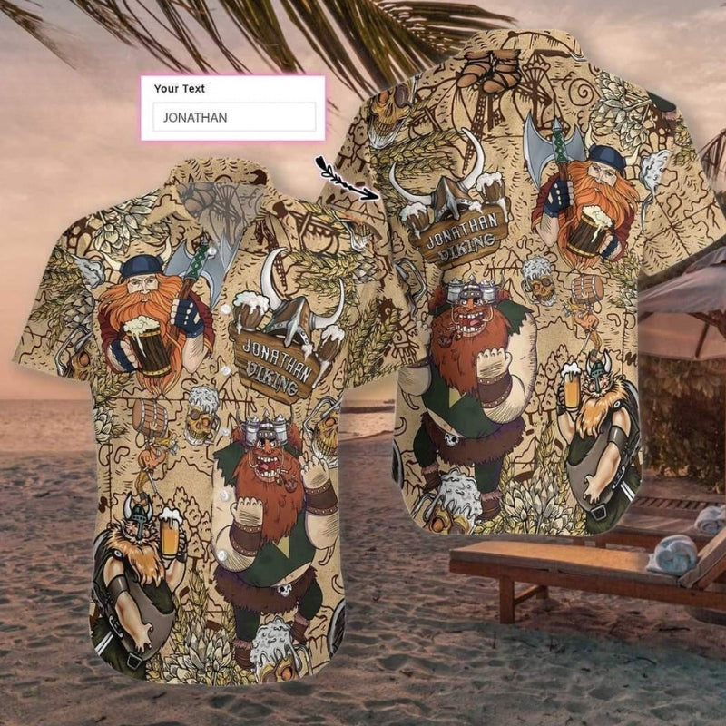 Viking Victory Life Style Limited Edition Custom Name 10 – Hawaiian Shirt