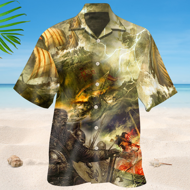 Viking War Lightning Style – Hawaiian Shirt