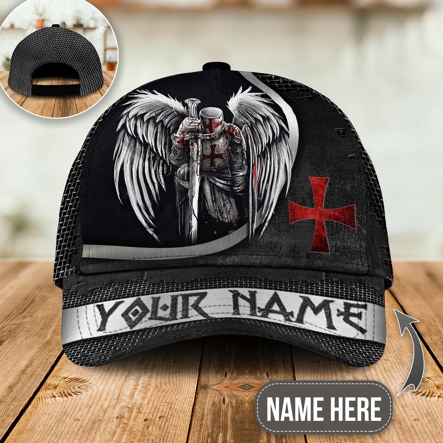 Warrior Of God Personalized 3 – Classic Cap