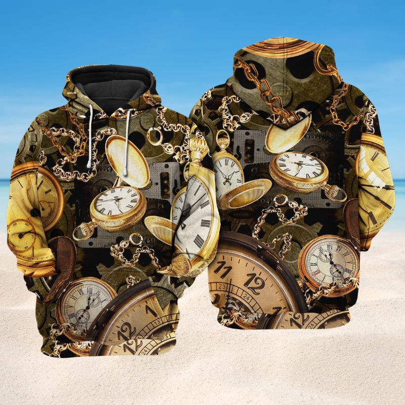 Watch Love Time Art – 3D Hoodie