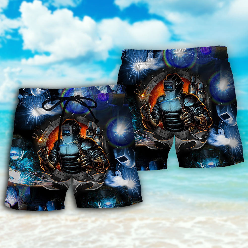 Welder Pride Strong Trade Lifestyle – Beach Short