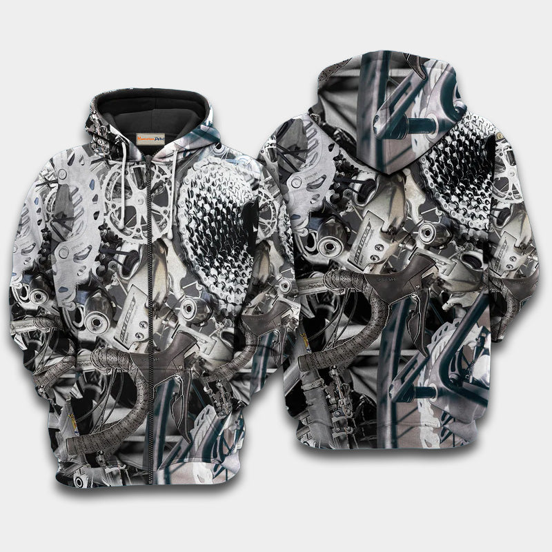When In Doubt Pedal It Out Quote – 3D Hoodie
