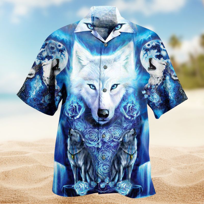 White Wolf Style – Hawaiian Shirt
