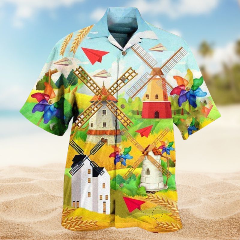 Windmill Goes Round And Round Edition – Hawaiian Shirt