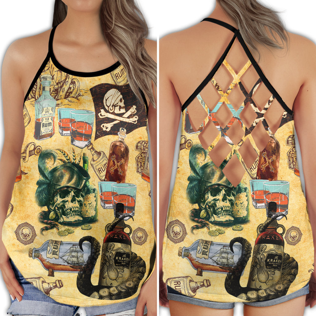 Wine So Good Yellow Style - Hollow Tank Top