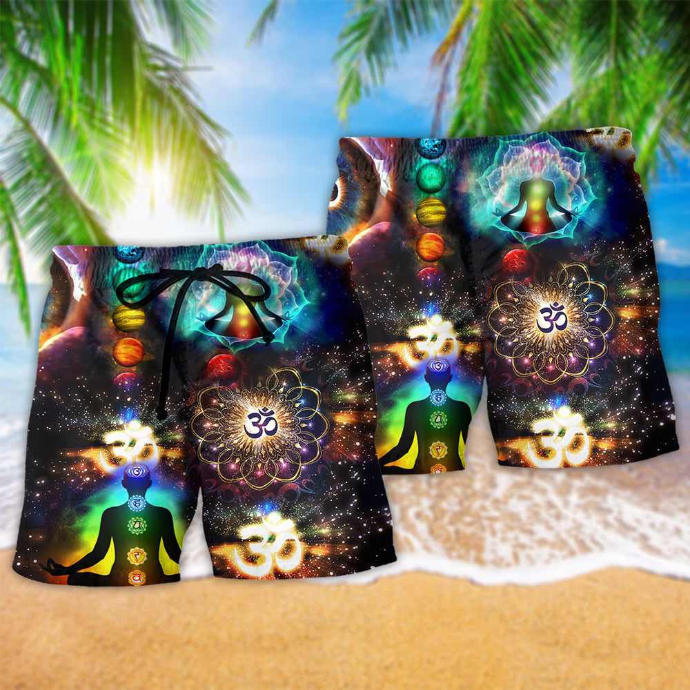 Yoga Soul Time Inspirational - Beach Short