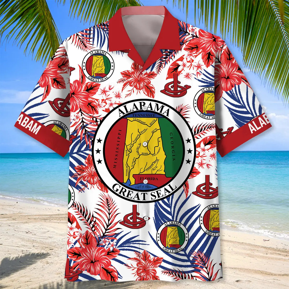 Alabama State Proud Hawaiian Shirt