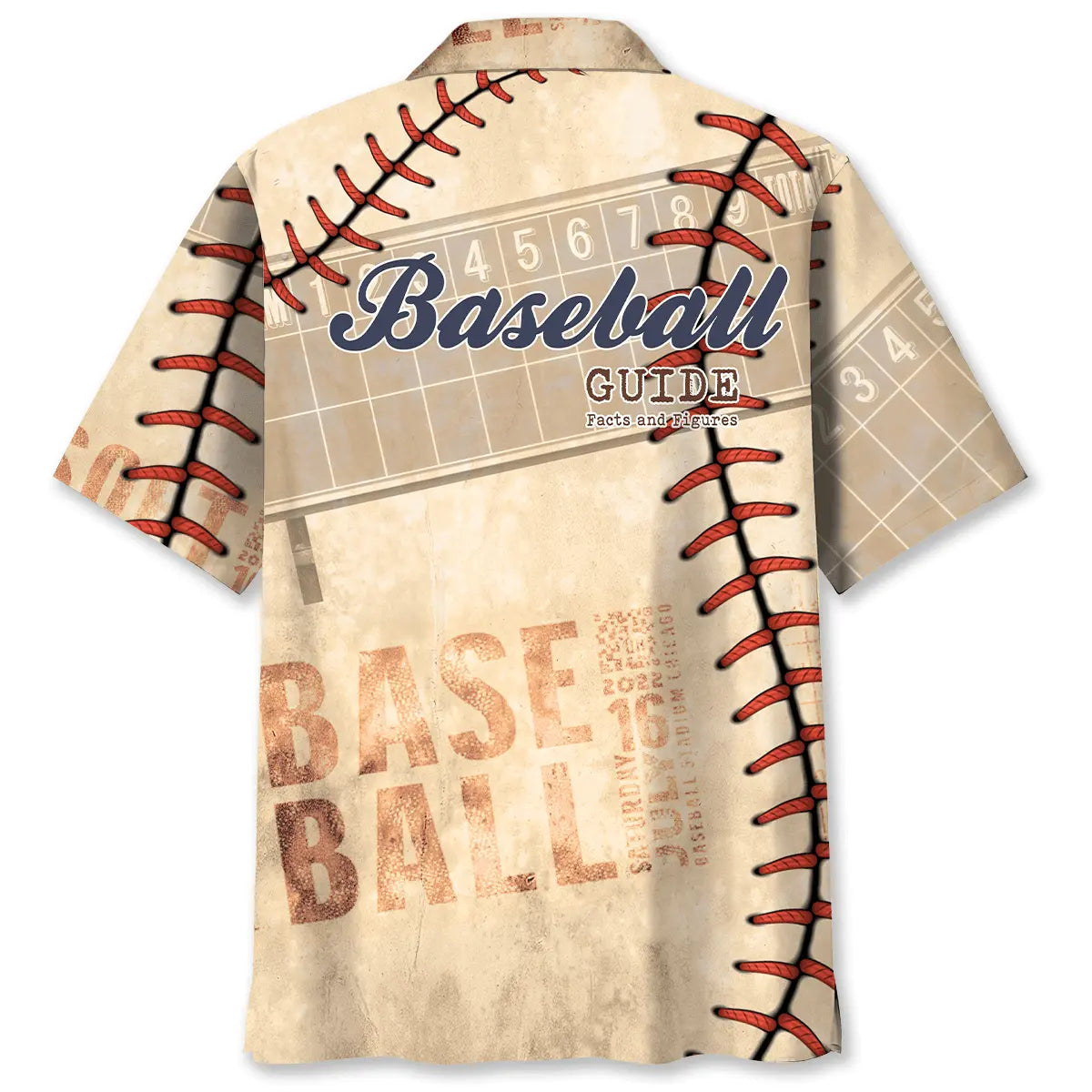 Baseball Vintage Hawaiian Shirt